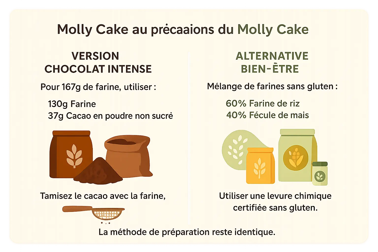 Molly Cake : le gâteau idéal pour vos créations 8 Molly Cake au chocolat et sans gluten
