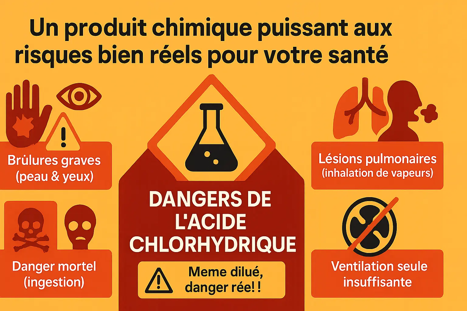 Illustration de produits ménagers alternatifs