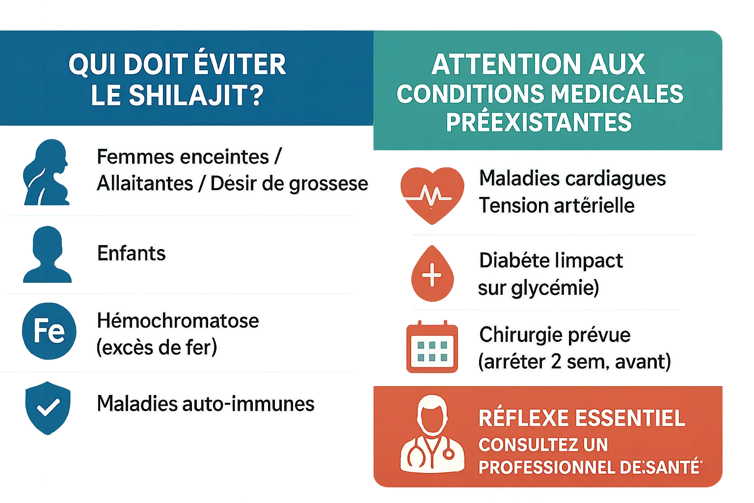 Shilajit danger : quels sont ses effets ? 6 Illustration sur les contre-indications du shilajit