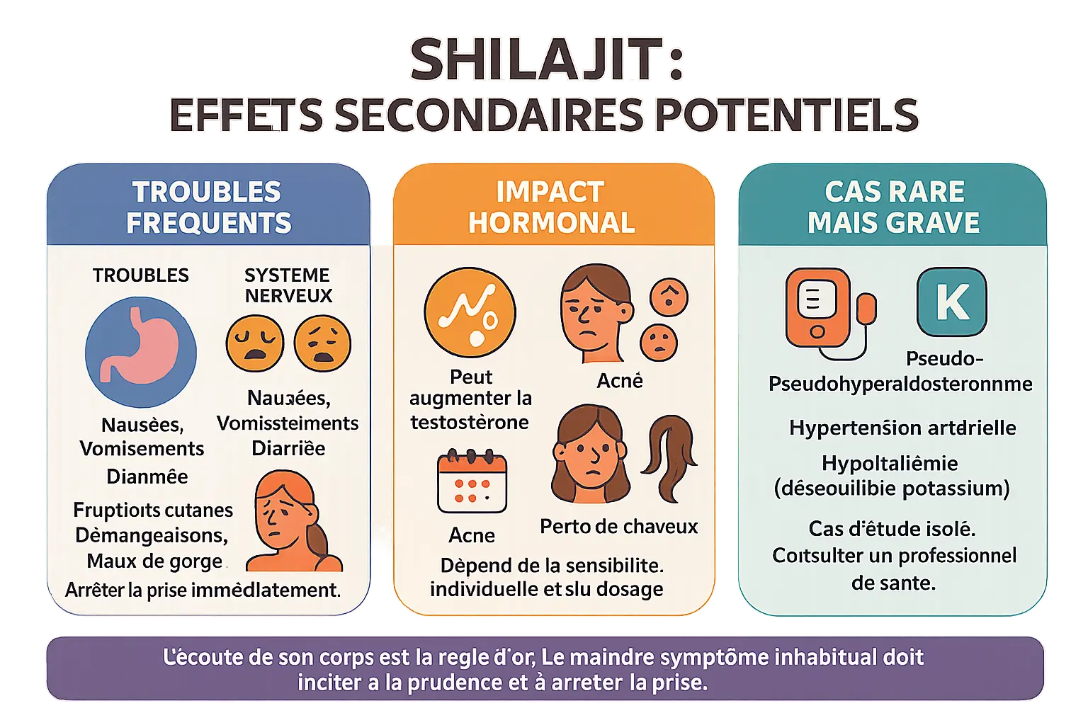 Shilajit danger : quels sont ses effets ? 5 Shilajit et santé : comprendre les risques