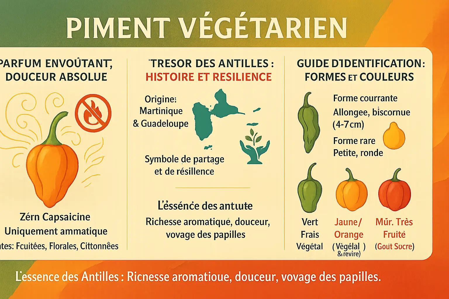 Piment végétarien : un parfum pour cuisine végétale 4 Piment végétarien aux couleurs vives