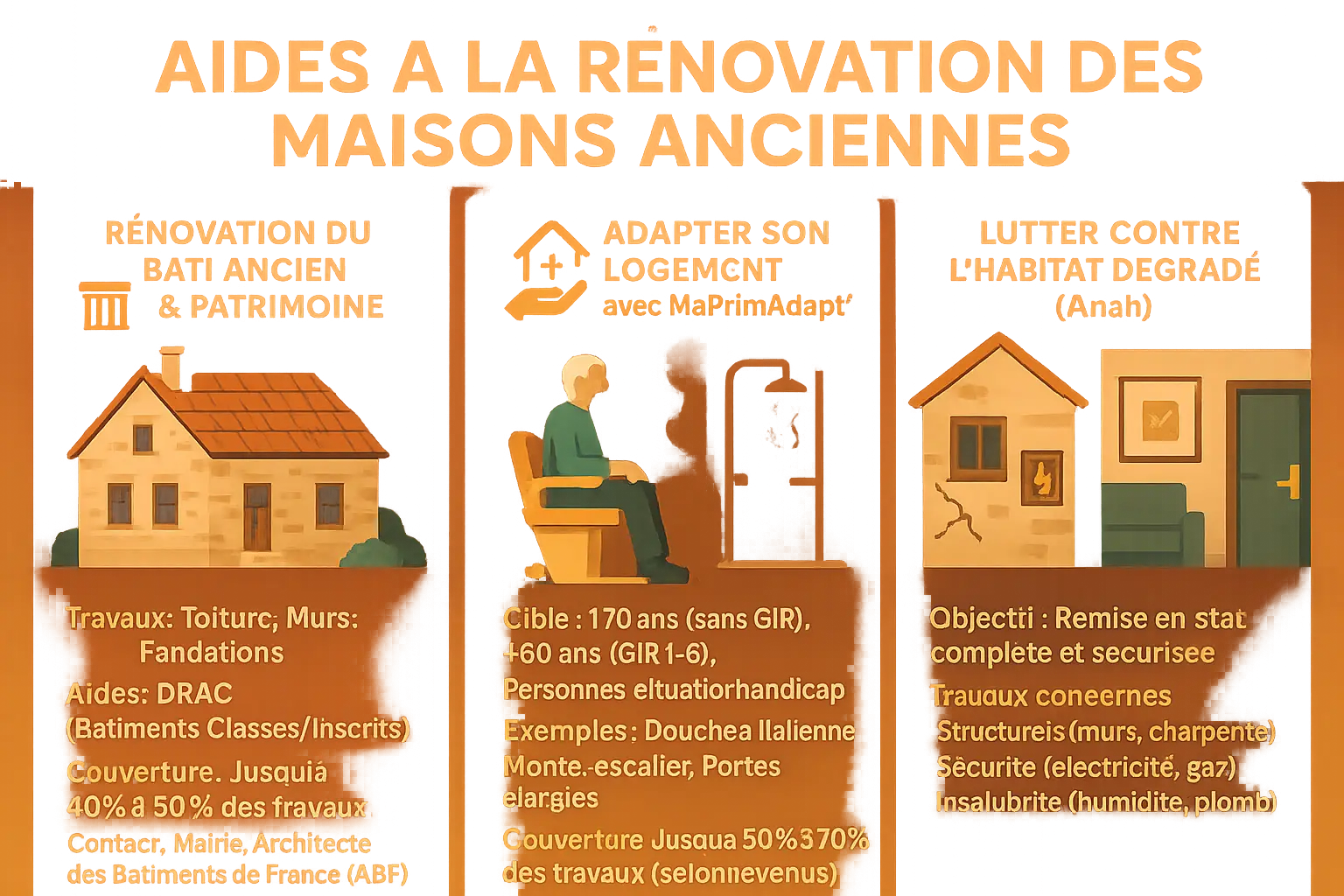 Rénovation d'une maison ancienne