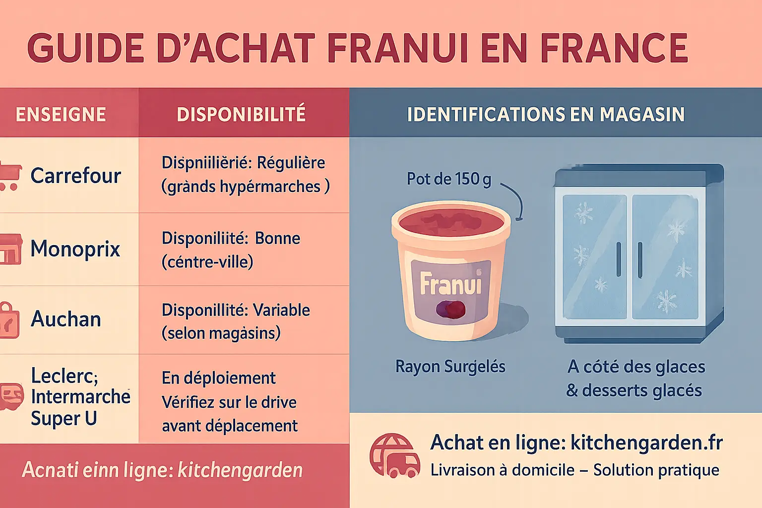 Franui - Bonbons framboise et chocolat