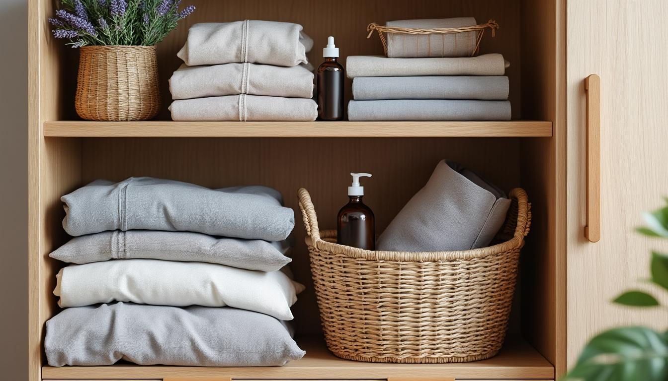 découvrez des astuces naturelles simples et efficaces pour parfumer délicatement votre linge dans les armoires, en utilisant des ingrédients doux et respectueux de l'environnement.