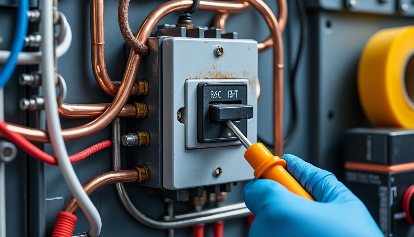 découvrez notre guide pratique pour identifier les causes d'un disjoncteur qui déclenche sans réarmement et apprenez à le diagnostiquer et réparer facilement.