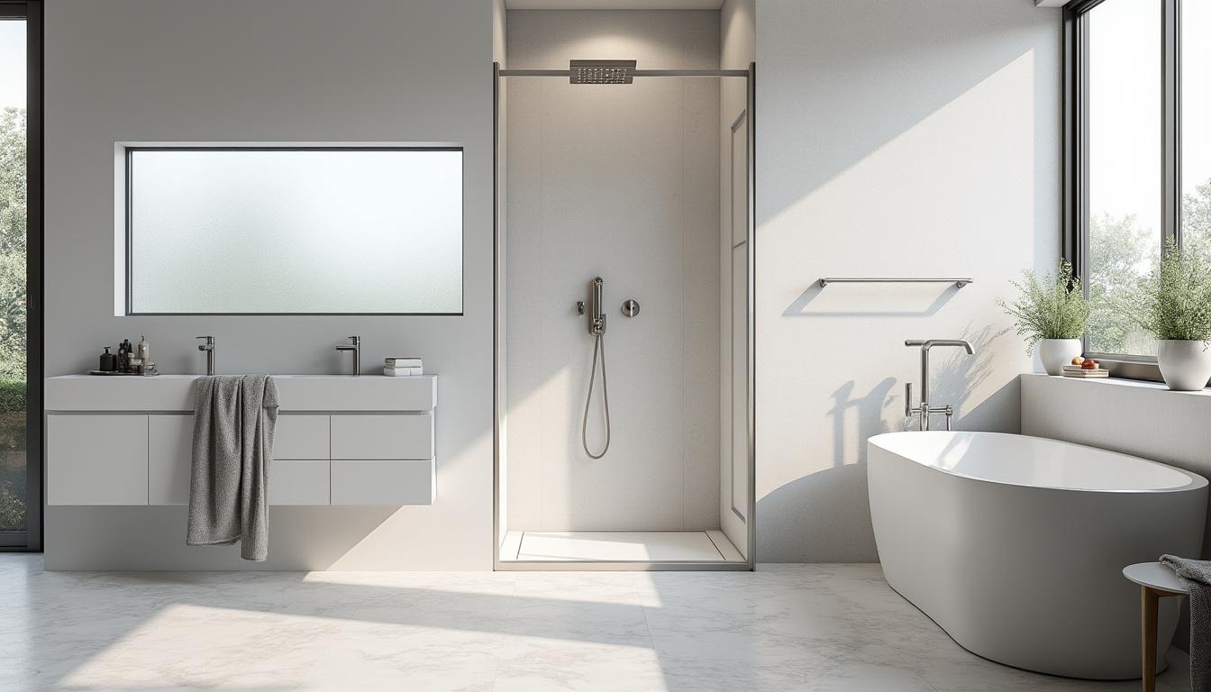 FenĂȘtre dans la douche en 2026 : bĂ©nĂ©fices, conseils et prĂ©cautions Ă connaĂźtre 3 dĂ©couvrez les avantages d'installer une fenĂȘtre dans la douche en 2026, ainsi que des conseils pratiques et prĂ©cautions essentielles pour un Ă©clairage naturel et une ventilation optimale.