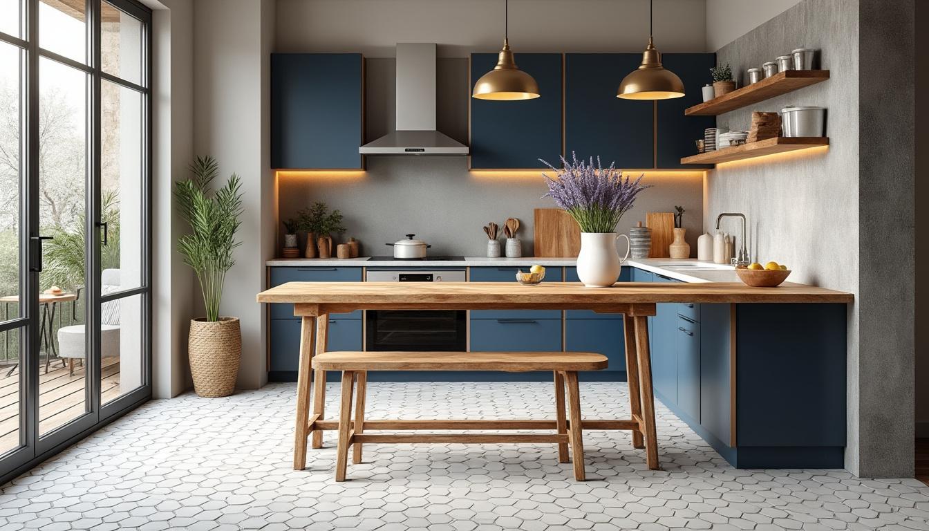 découvrez comment choisir le revêtement de sol idéal pour votre cuisine parmi le carrelage, le vinyle et le béton, en fonction de vos besoins, style et budget.