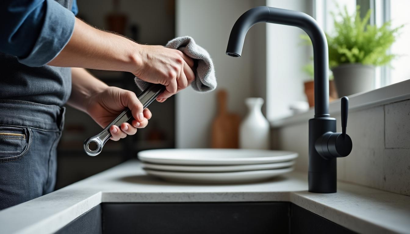 Comment réparer une fuite de robinet en 5 minutes et économiser de l'eau facilement 4 découvrez comment réparer une fuite de robinet en seulement 5 minutes et apprenez à économiser de l'eau facilement grâce à nos conseils pratiques et rapides.