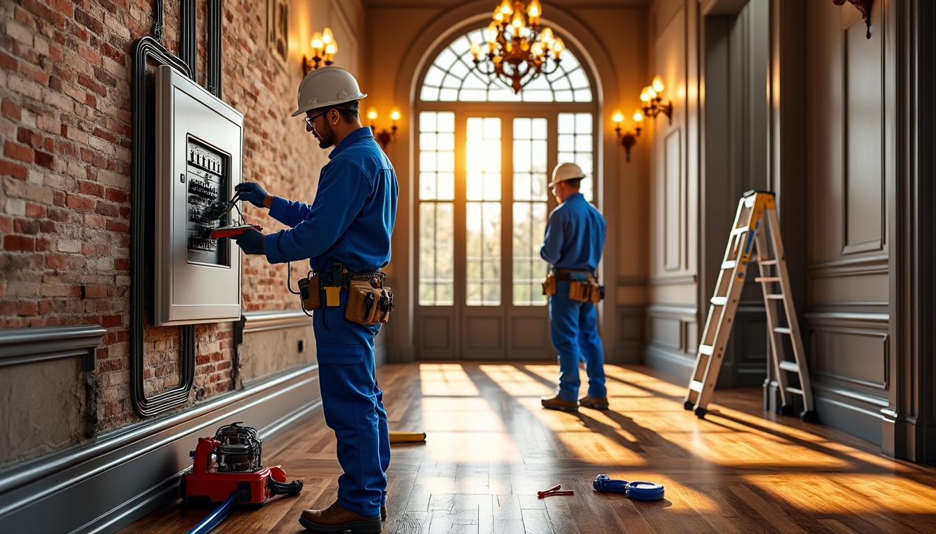 découvrez un guide complet sur la réhabilitation électrique d’une ancienne demeure, incluant les coûts estimés et les étapes essentielles pour sécuriser et moderniser votre installation électrique.