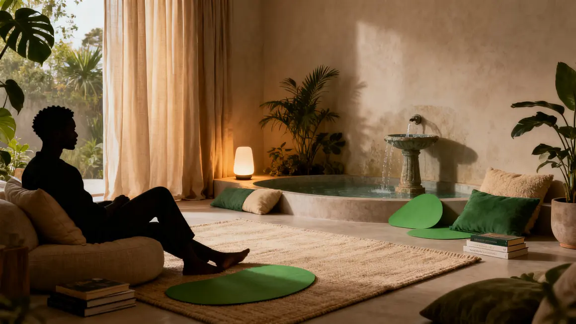 ambiance apaisante : erreurs fréquentes à éviter 2 espace epure ambiance apaisante tapis plantes coussins