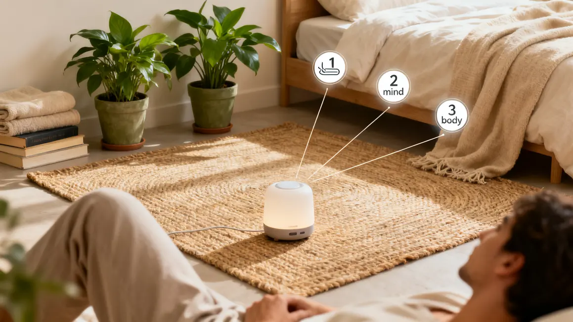 Chambre zen minimaliste bienfaits santé