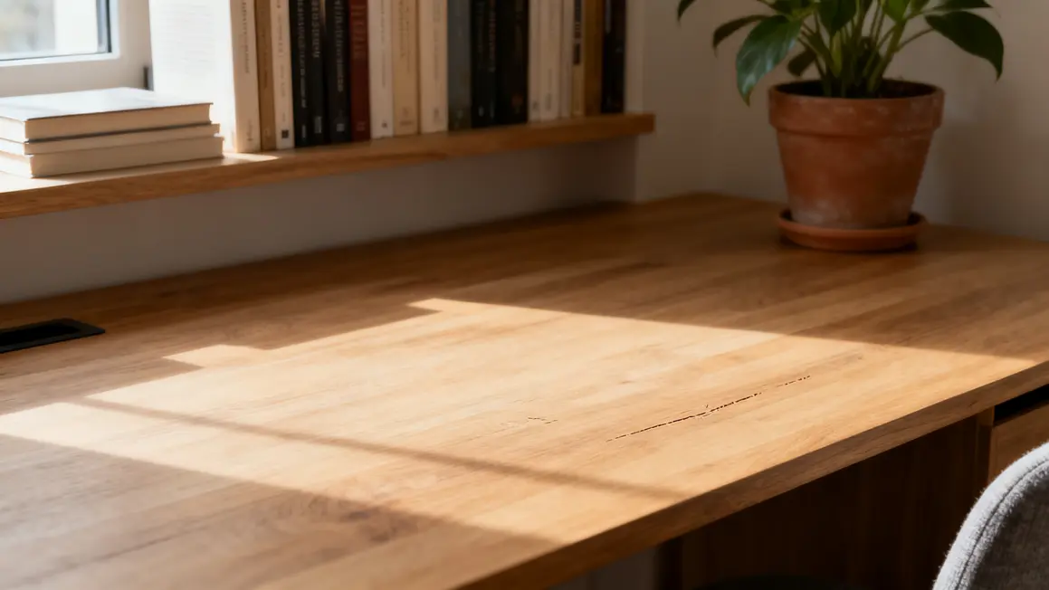 Bien choisir bureau calme : méthode simple et fiable 2 Bureau calme minimaliste et paisible