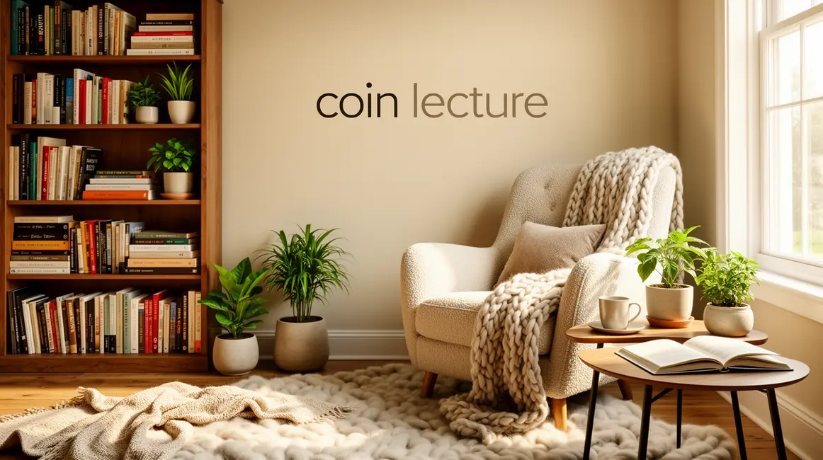 Coin lecture lumineux fauteuil confortable etagere livres