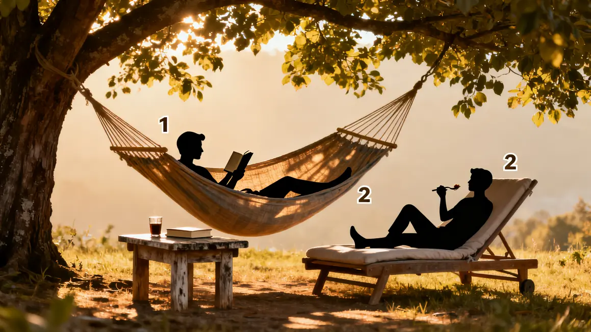 jardin détente : critères de choix vraiment utiles 2 jardin detente hamac pour lecture sieste
