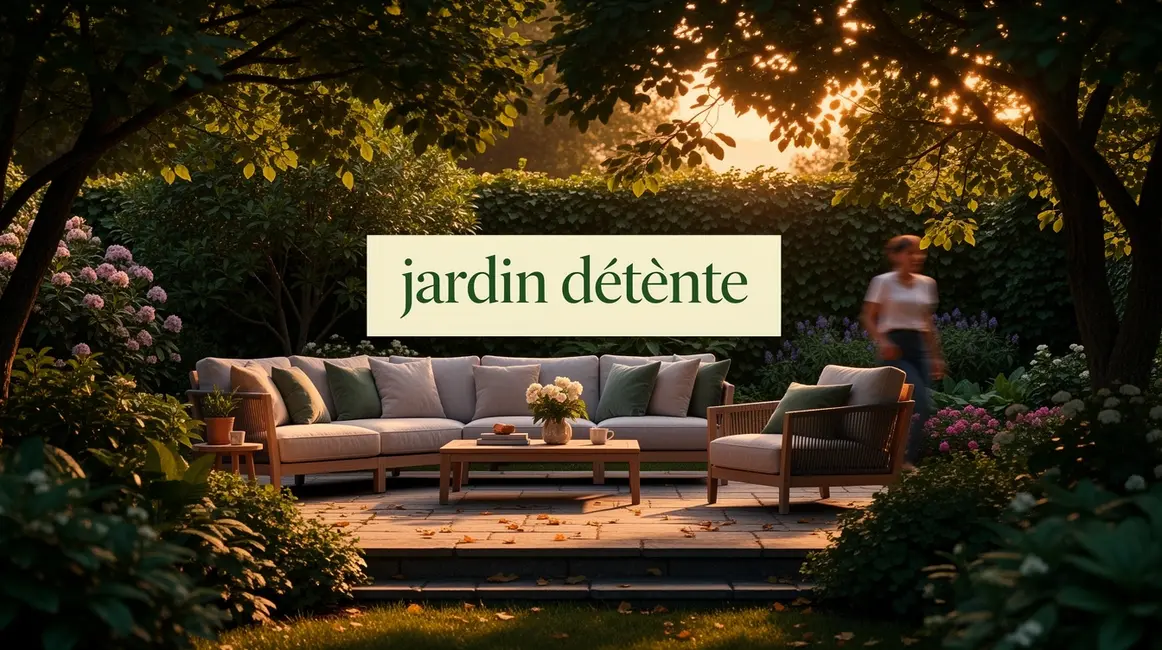 jardin détente : comparatif des options possibles 46 jardin détente : terrasse, mobilier confortable, lumière douce