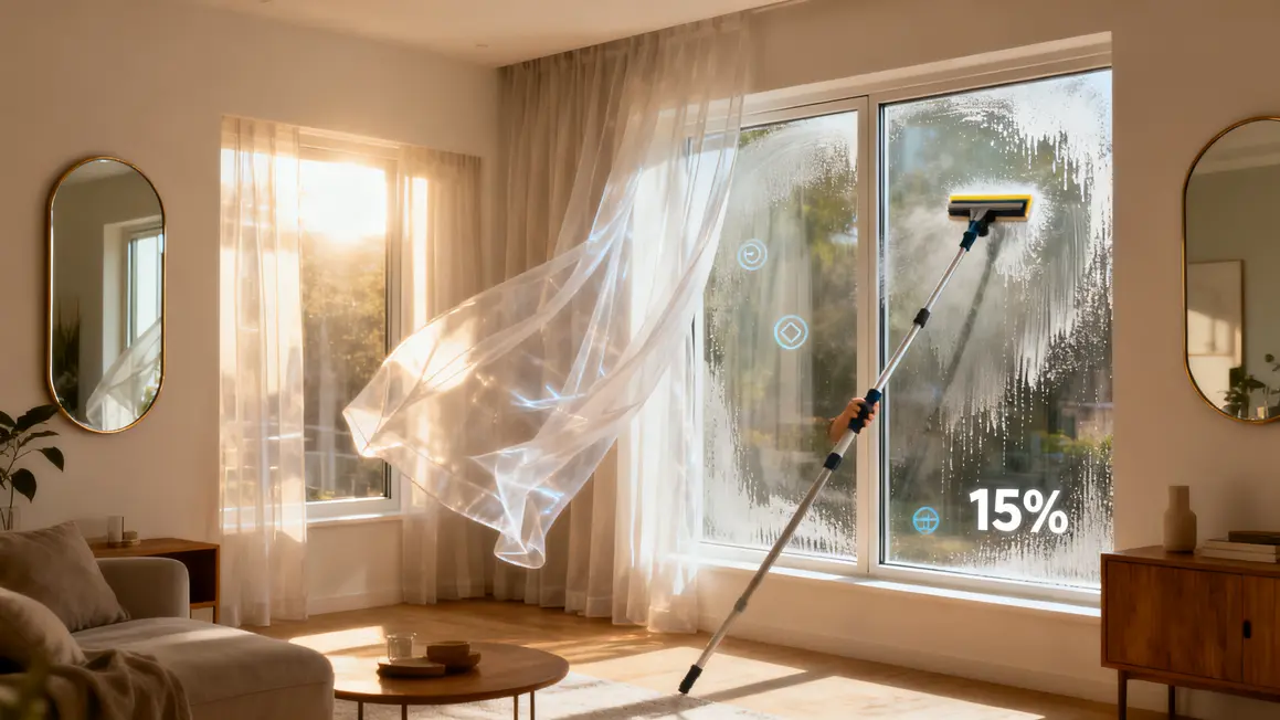 lumière naturelle : plan d’action simple et réaliste 3 amplifier lumiere naturelle meubles degages rideaux miroirs nettoyeur vitre