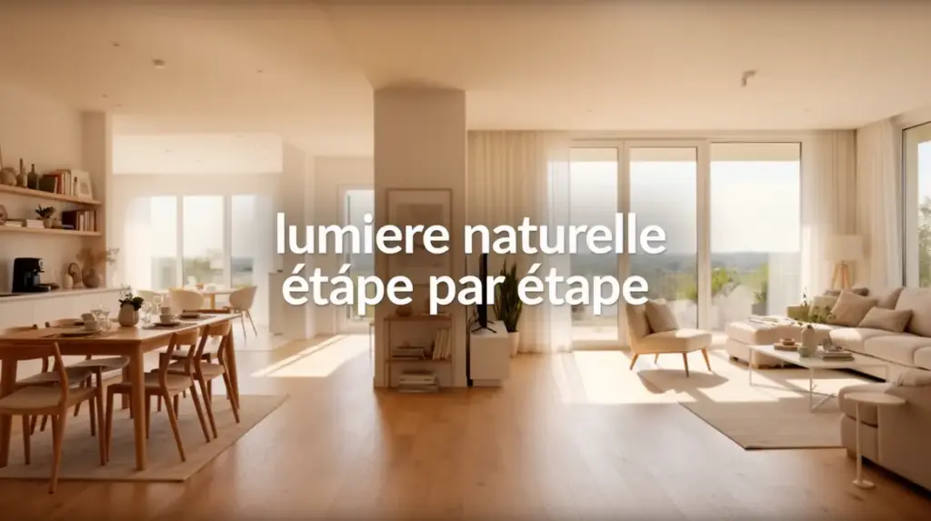 Intérieur lumineux ambiance naturelle et moderne