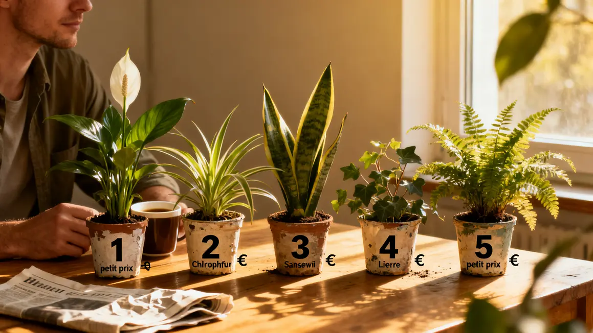 Comment réussir plantes dépolluantes étape par étape en petit budget 3 Tableau de plantes dépolluantes performantes à petit prix