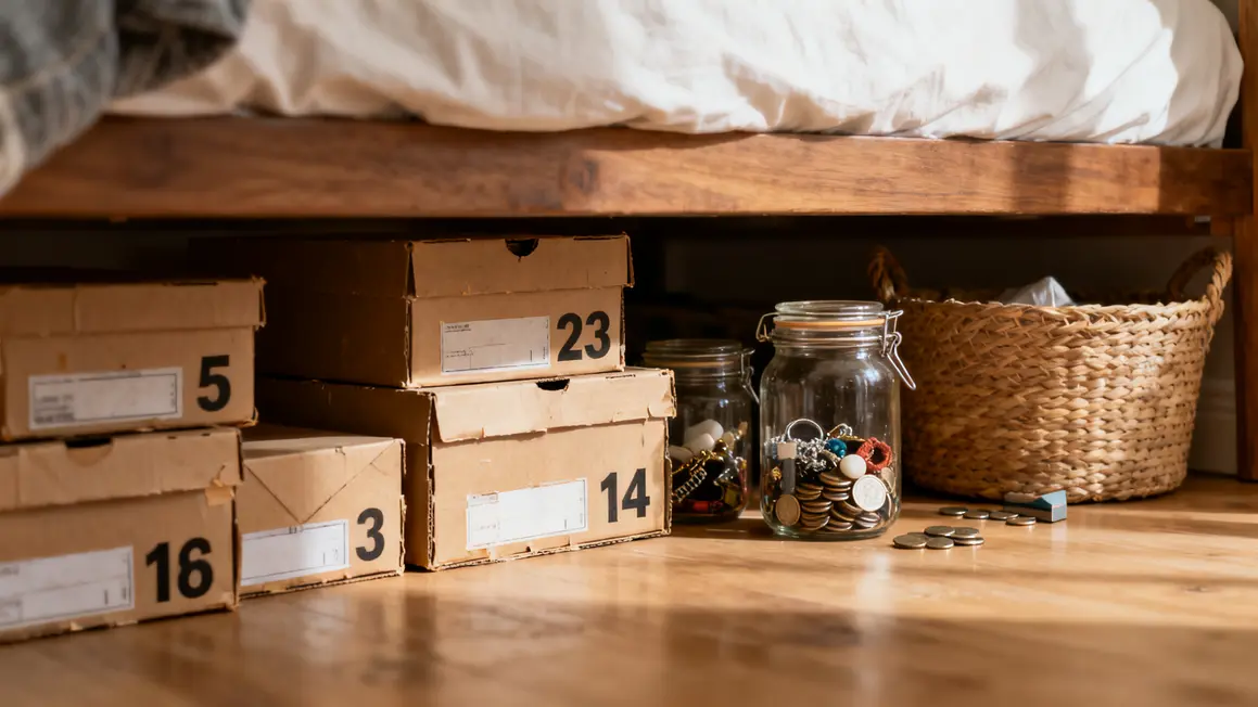rituel de rangement : guide pratique pour bien commencer en petit budget 3 techniques rangement zéro dépense boîtes chaussures bocaux
