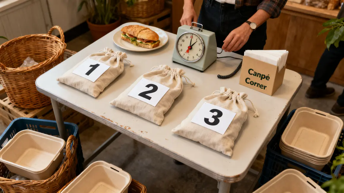 rituel de rangement : conseils concrets pour éviter les pièges en petit budget 2 Table avec sacs, paniers, boîtes rituel de rangement