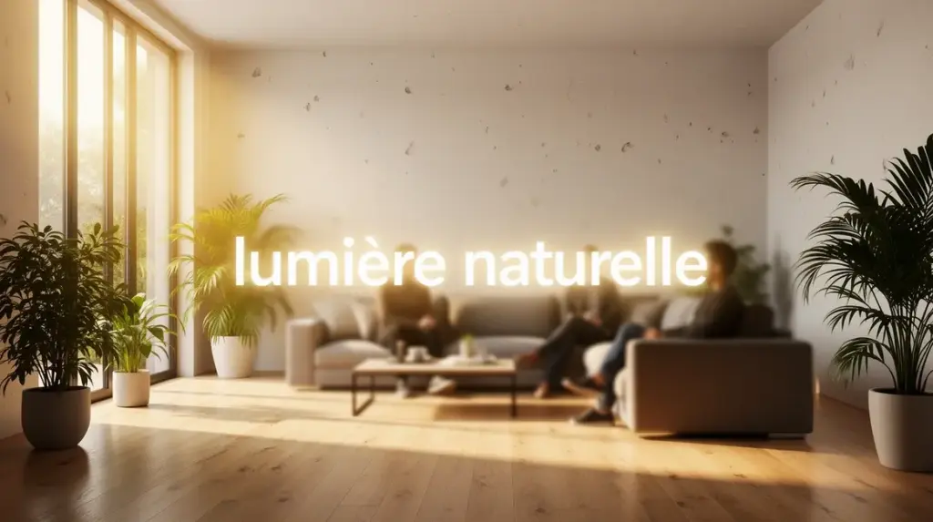 interieur moderne baigne de lumiere naturelle