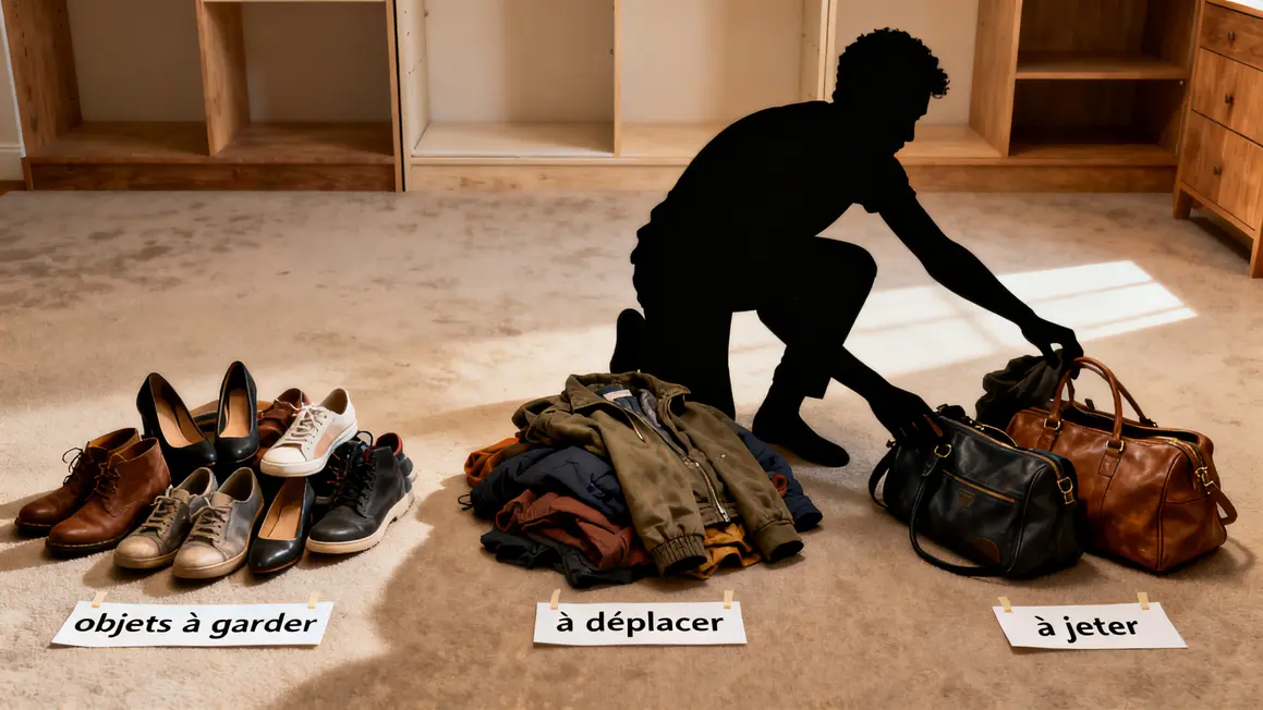 désencombrement entrée tri petit budget