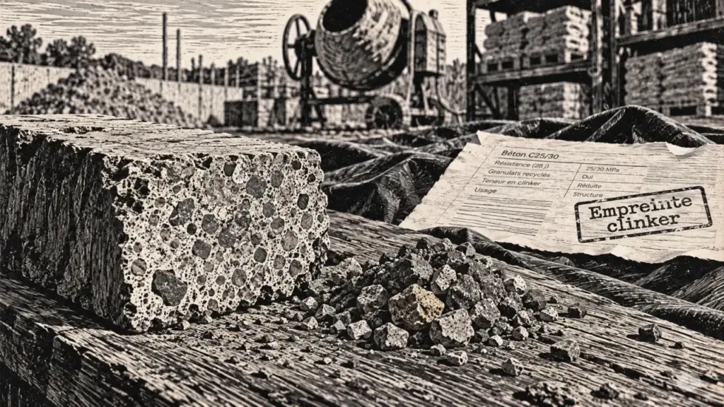 beton ecologique : réduire le clinker sans fragiliser