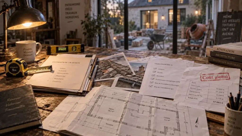 Estimation travaux maison avant achat : coût global et budget travaux avant achat