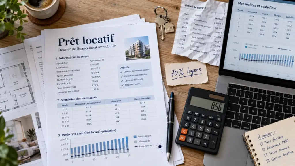 Pret immobilier locatif : loyer ne suffit pas, risque de cash-flow