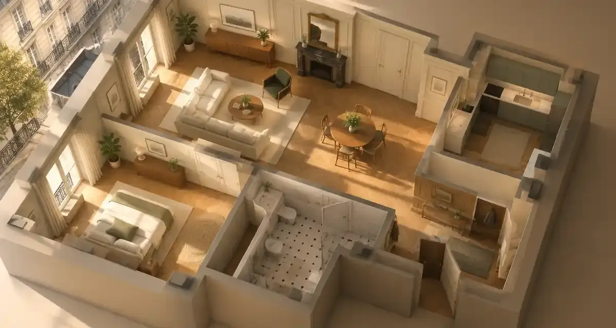Un bureau sur mesure à la maison à Nantes : concevoir un coin de travail confortable 2 Choisir le bon emplacement avant de dessiner le meuble